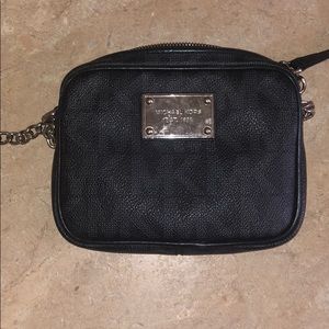 Michael Kors small black cross body bag